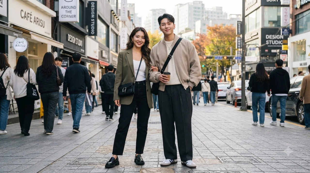 성별에 따른 추천 코디 스타일